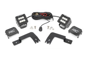 Polaris XPEDITION ADV 5 Northstar LED Light - Under Bed Mount - Rough Country - Flood - Black - 2024+